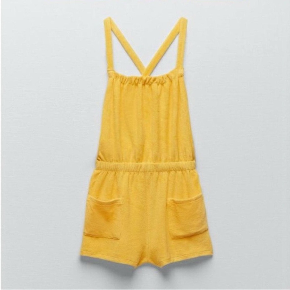 Zara Terry Cloth Romper